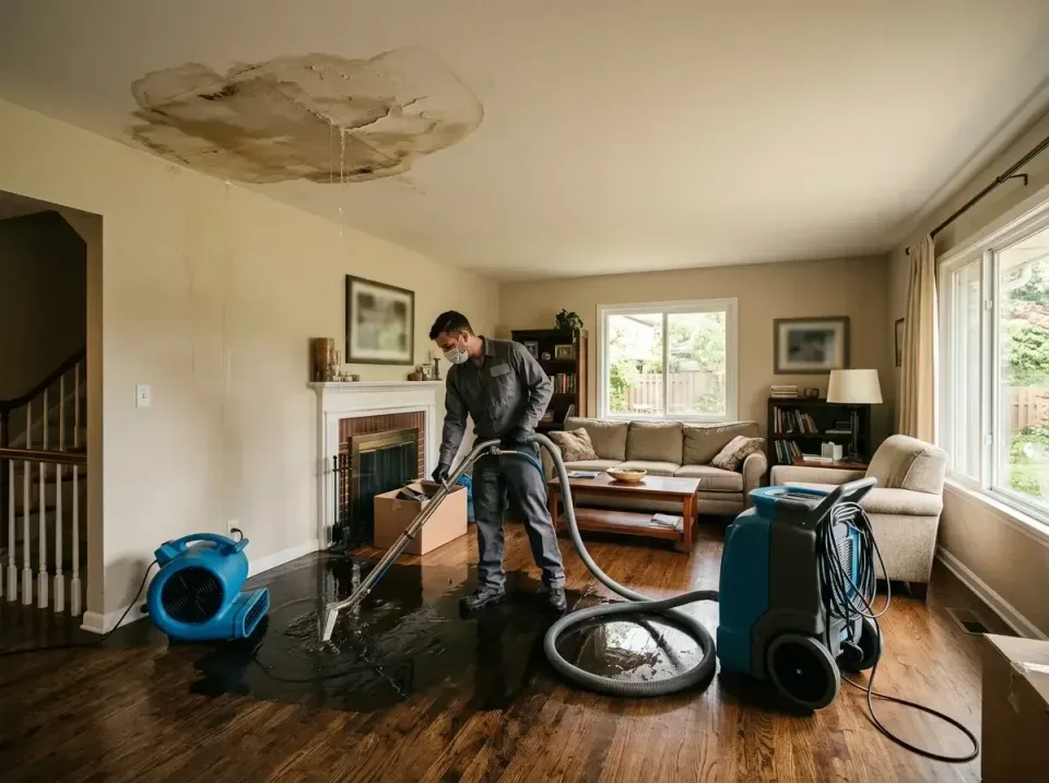 attic-pipe-burst-ceiling-drip-008 — frequently asked questions, Water Damage Restoration & Carpet Care in Greenbrier, TN